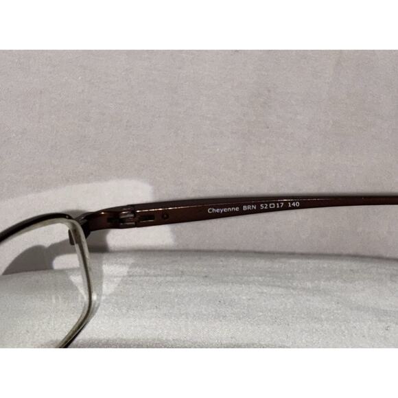 Wrangler Cheyenne BRN 52-17-140mm Metal Glasses Frame - Picture 5 of 11